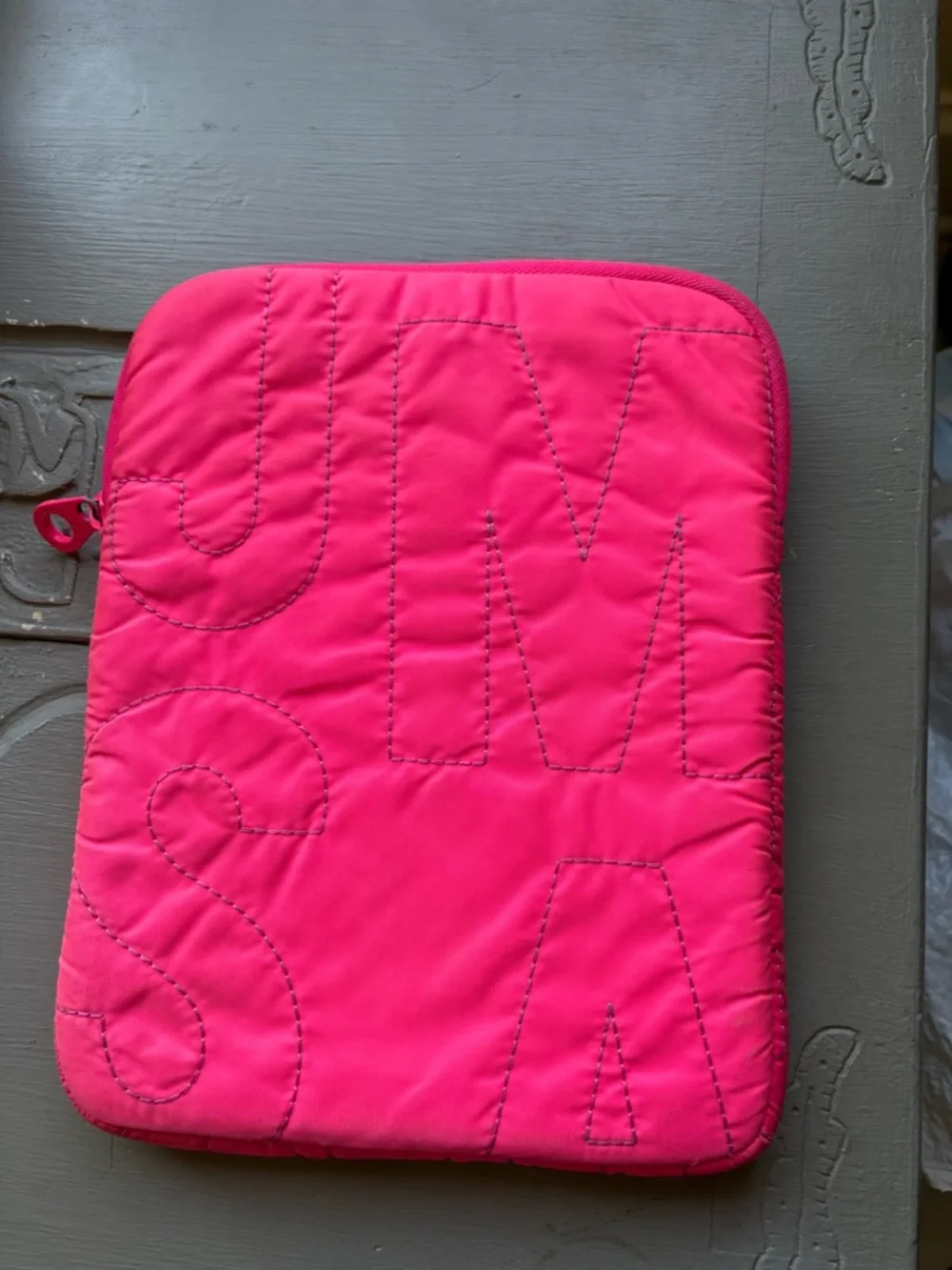 Marc Jacobs pink carrying case for iPad/tablet